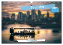 Cover-Bild zum Titel 'Frankfurt most beautiful places (Wall Calendar 2026 DIN A3 landscape), CALVENDO 12 Month Wall Calendar' von 'Jan Wehnert'