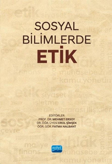 Sosyal Bilimlerde Etik - Mehmet Ersoy