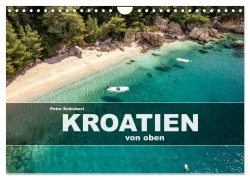 Cover-Bild zum Titel 'Kroatien von oben (Wandkalender 2026 DIN A4 quer), CALVENDO Monatskalender' von 'Peter Schickert'