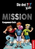 Cover-Bild zum Titel 'Die drei ??? Kids, Mission Kaugummi-Code' von 'Nina Schiefelbein'