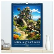 Cover-Bild zum Titel 'Anime Augenschmaus (hochwertiger Premium Wandkalender 2026 DIN A2 hoch), Kunstdruck in Hochglanz' von 'Kerstin Waurick'