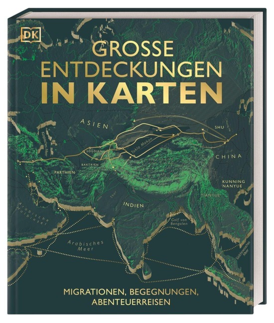 Große Entdeckungen in Karten - Simon Adams, Shafik Meghji, Paul Lane, Philip Parker, John Farndon