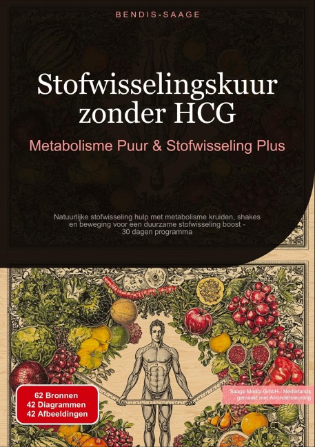 Stofwisselingskuur zonder HCG: Metabolisme Puur & Stofwisseling Plus - Bendis A. I. Saage - Nederlands