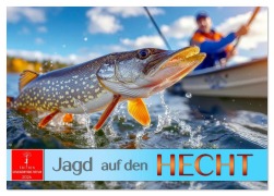 Cover-Bild zum Titel 'Jagd auf den Hecht (Tischkalender 2026 DIN A5 quer), CALVENDO Monatskalender' von 'Roder Roder'