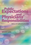 Cover-Bild zum Titel 'Public Expectations and Physicians' Responsibilities' von 'John Crellin'