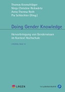 Cover-Bild zum Titel 'Doing Gender Knowledge' von ''