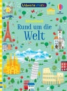 Cover-Bild zum Titel 'Usborne Minis: Rätselbuch - Rund um die Welt' von 'Simon Tudhope'