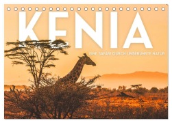 Cover-Bild zum Titel 'Kenia - Eine Safari durch unberührte Natur. (Tischkalender 2027 DIN A5 quer), CALVENDO Monatskalender' von 'Sf'