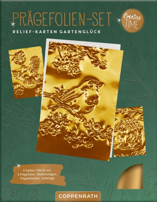 Prägefolien-Set Relief-Karten - 