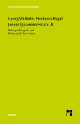 Cover-Bild zum Titel 'Jenaer Systementwürfe III' von 'Georg Wilhelm Friedrich Hegel'