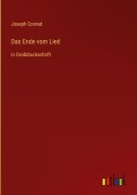 Cover-Bild zum Titel 'Das Ende vom Lied' von 'Joseph Conrad'