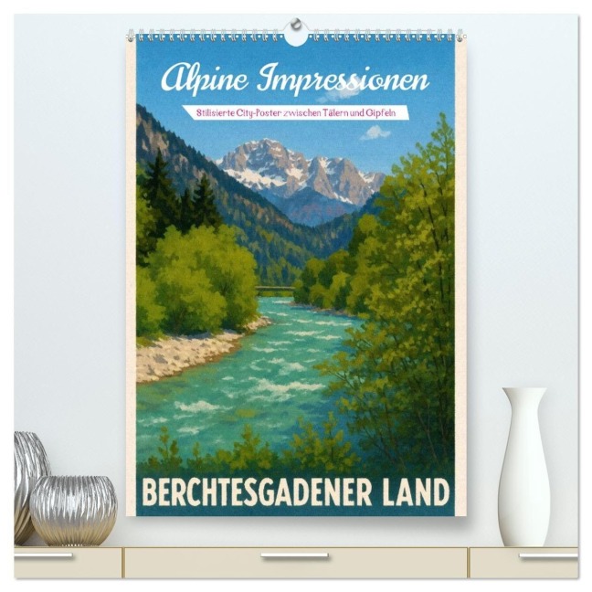 Alpine Impressionen Berchtesgadener Land (hochwertiger Premium Wandkalender 2027 DIN A2 hoch), Kunstdruck in Hochglanz - Sabine Wagner