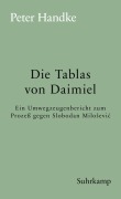 Cover-Bild zum Titel 'Die Tablas von Daimiel' von 'Peter Handke'