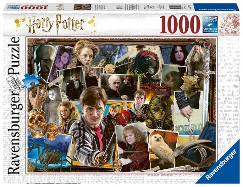 Harry Potter gegen Voldemort - Puzzle mit 1000 Teilen - 