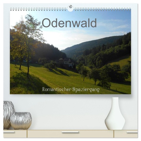 Odenwald - Romantischer Spaziergang (hochwertiger Premium Wandkalender 2025 DIN A2 quer), Kunstdruck in Hochglanz - Gert Kropp