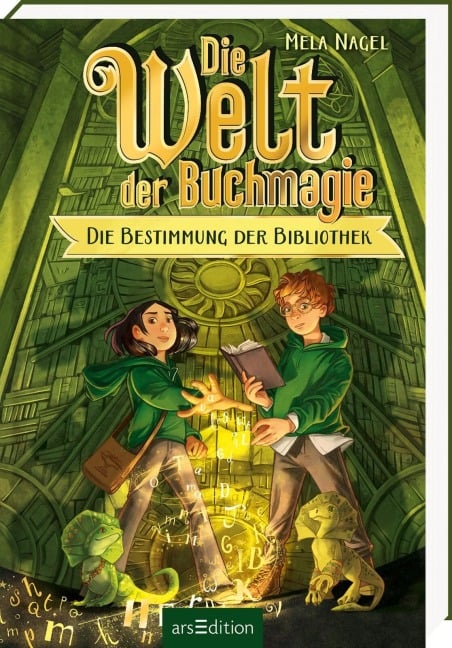 Die Welt der Buchmagie - Die Bestimmung der Bibliothek (Die Welt der Buchmagie 1) - Mela Nagel