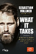 Cover-Bild zum Titel 'What it takes' von 'Sebastian Vollmer, Dominik Hechler'