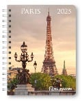 Paris 2025 - Diary - Buchkalender - Taschenkalender - 16,5x21,6 - 