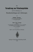 Cover-Bild zum Titel 'Die Formulirung von Patentansprüchen und die Anfertigung von Patentbeschreibungen und -Zeichnungen' von 'Wilhelm Stercken'
