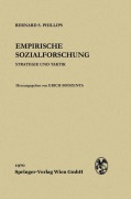 Cover-Bild zum Titel 'Empirische Sozialforschung' von 'Erich Bodzenta, Bernard S. Phillips'