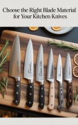 Cover-Bild zum Titel 'Choose The Right Blade Material For Your Kitchen Knives' von 'Susi Naifu'