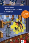 Cover-Bild zum Titel 'Dramatische Szenen in Weimar. Buch mit Audio-Datei zum Download A1' von 'Andrea Maria Wagner'