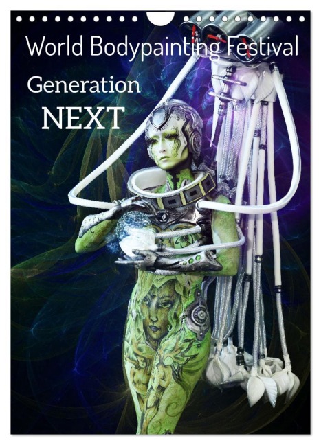 World Bodypainting Festival: Generation NEXT (Wandkalender 2026 DIN A4 hoch), CALVENDO Monatskalender - Dmitri Moisseev