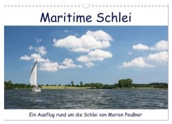 Cover-Bild zum Titel 'Maritime Schlei (Wandkalender 2027 DIN A3 quer), CALVENDO Monatskalender' von 'Marion Peußner'