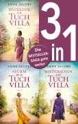 Cover-Bild zum Titel 'Die Tuchvilla-Saga Band 4-6: - Rückkehr in die Tuchvilla / Sturm über der Tuchvilla / Wiedersehen in der Tuchvilla (3in1-Bundle)' von 'Anne Jacobs'