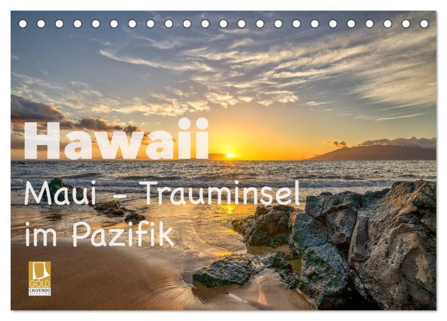Hawaii - Maui Trauminsel im Pazifik (Tischkalender 2026 DIN A5 quer), CALVENDO Monatskalender - Thomas Marufke