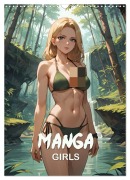 Cover-Bild zum Titel 'Manga Beauties - 12 Schönheiten im Manga-Stil (Wandkalender 2026 DIN A3 hoch), CALVENDO Monatskalender' von 'Peter R. Stuhlmann'