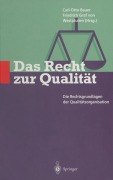 Cover-Bild zum Titel 'Das Recht zur Qualität' von ''