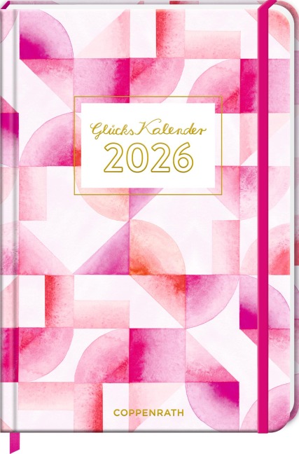 GlücksKalender 2026 - Mosaik (All about pink) - 