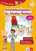 Cover-Bild zum Titel 'Klett Die Mathe-Helden Knobelaufgaben für Mathe-Helden 4. Klasse' von ''