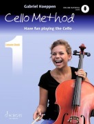 Cover-Bild zum Titel 'Cello Method: Lesson Book 1' von 'Gabriel Koeppen'