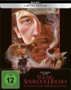Cover-Bild zum Titel 'Young Sherlock Holmes - Das Geheimnis des verborgenen Tempels' von 'Arthur Conan Doyle, Chris Columbus, Bruce Broughton'