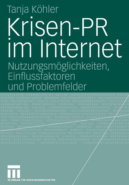 Krisen-PR im Internet - Tanja Köhler
