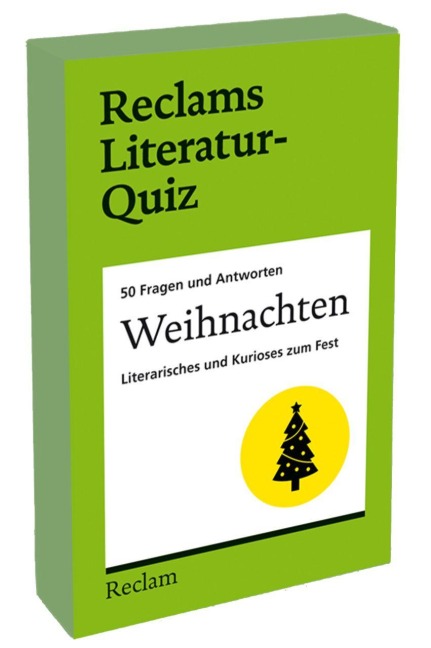 Weihnachten. Literarisches und Kurioses zum Fest. 50 Fragen und Antworten für Büchermenschen - Wieland Schwanebeck