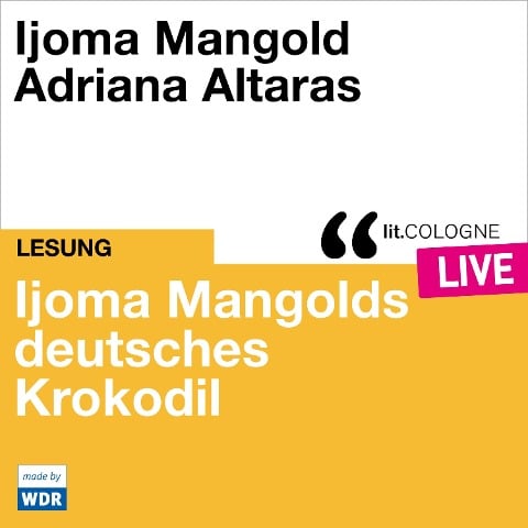 Ijoma Mangolds deutsches Krokodil - Ijoma Mangold
