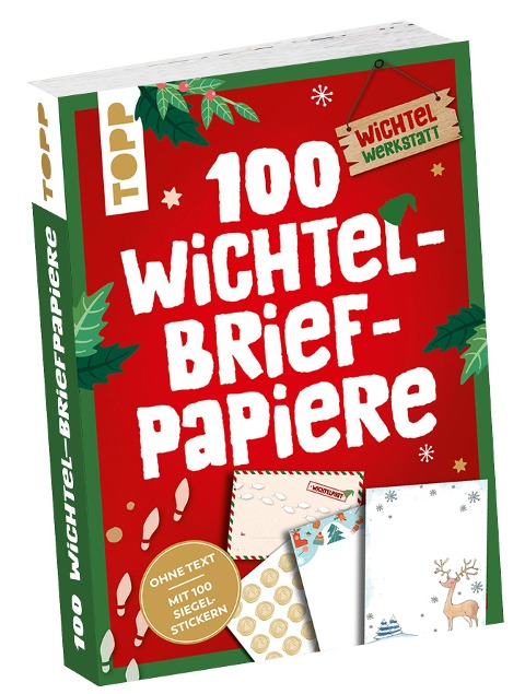 100 Wichtelbriefpapiere - 