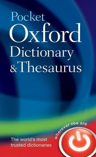 Pocket Oxford Dictionary and Thesaurus - 