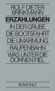 Cover-Bild zum Titel 'Erzählungen' von 'Rolf Dieter Brinkmann'