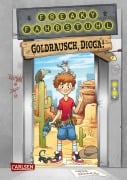 Cover-Bild zum Titel 'Freaky Fahrstuhl 1: Goldrausch, Digga!' von 'Christian Tielmann'