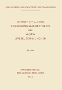 Cover-Bild zum Titel 'Mitteilungen aus den Forschungslaboratorien der AGFA, Leverkusen-München' von 'Ulrich Haberland'