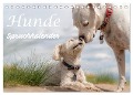 Hunde Spruchkalender (Tischkalender 2024 DIN A5 quer), CALVENDO Monatskalender - Liselotte Brunner-Klaus