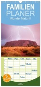 Cover-Bild zum Titel 'Familienplaner 2027 - Wunder Natur II mit 5 Spalten (Wandkalender, 21 x 45 cm) CALVENDO' von 'Christoph Schaarschmidt'
