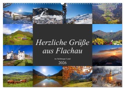 Cover-Bild zum Titel 'Herzliche Grüße aus Flachau (Wandkalender 2026 DIN A2 quer), CALVENDO Monatskalender' von 'Christa Kramer'