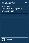 Cover-Bild zum Titel 'Der Versammlungsleiter im Aktienrecht' von 'Matthias Sauerwald'