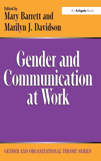 Gender and Communication at Work - Marilyn J. Davidson