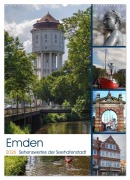 Cover-Bild zum Titel 'Emden - Sehenswertes der Seehafenstadt (Wandkalender 2026 DIN A2 hoch), CALVENDO Monatskalender' von 'Rolf Pötsch'